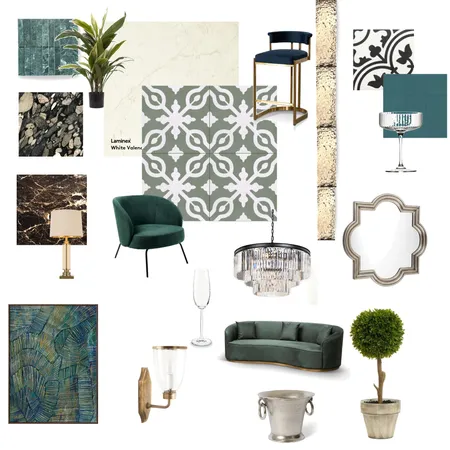 Reception Interior Design Mood Board by Cookswood Abode on Style Sourcebook