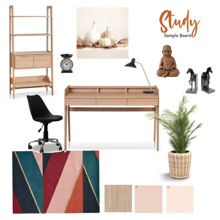 Study Interior Design Mood Board by Viji Velavan on Style Sourcebook