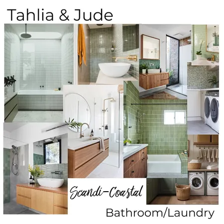 Tahlia & Jude - Bathroom/Laundry Interior Design Mood Board by kdhearder on Style Sourcebook