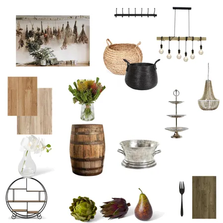 Farmshop Interior Design Mood Board by Cookswood Abode on Style Sourcebook