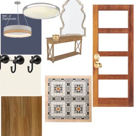 Streamline moderne entry foyer Interior Design Mood Board by Glitch1102 on Style Sourcebook