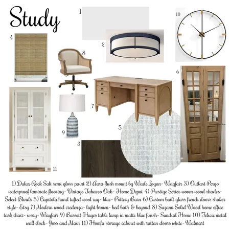 Study Sample Board Interior Design Mood Board by Cahagirl77@yahoo.com on Style Sourcebook