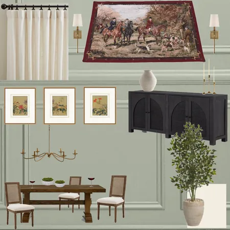 Mel's Dining room Interior Design Mood Board by Lazuli Azul Designs on Style Sourcebook