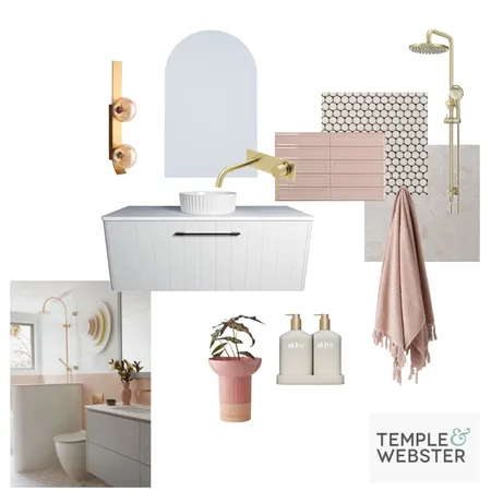 Pink P&O bathroom Interior Design Mood Board by rm_peters on Style Sourcebook