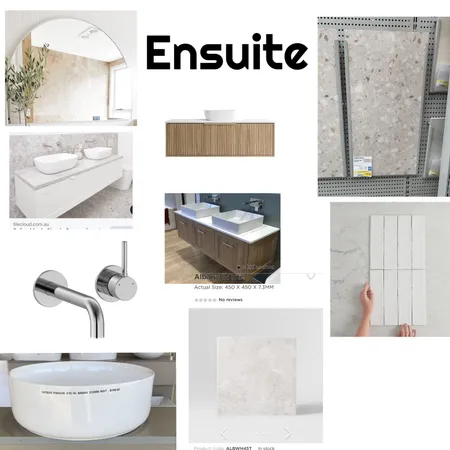 Ensuite Interior Design Mood Board by Liz.jarrah on Style Sourcebook