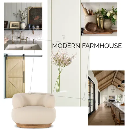 Modern Farmhouse Interior Design Mood Board by jessica.khouri on Style Sourcebook