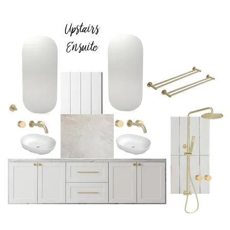 Upstairs Ensuite Interior Design Mood Board by natmatkovic@hotmail.com on Style Sourcebook