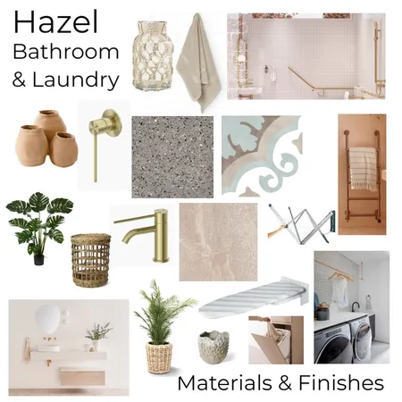 Hazel - Bathroom & Laundry - Materials & Finishes Interior Design Mood Board by kdhearder on Style Sourcebook