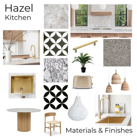 Hazel - Kitchen - Materials & Finishes Interior Design Mood Board by kdhearder on Style Sourcebook