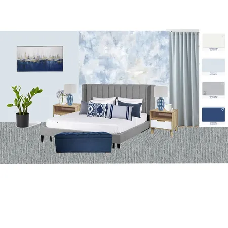 Bedroom sample board Interior Design Mood Board by AdesolaM on Style Sourcebook