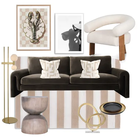 warm monochrome Interior Design Mood Board by whitneeh on Style Sourcebook