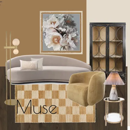 living room- deluxe muse Interior Design Mood Board by whitneeh on Style Sourcebook