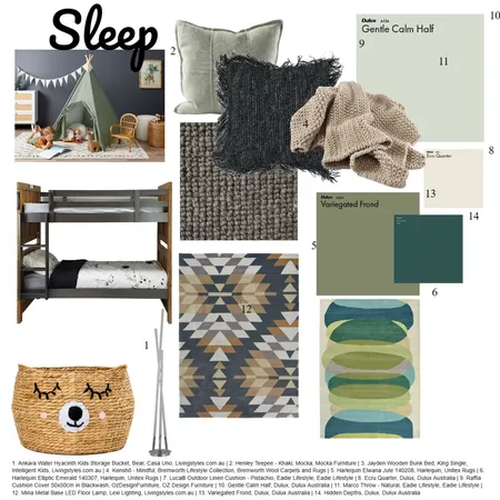 Sleep moodboard Interior Design Mood Board by NF on Style Sourcebook