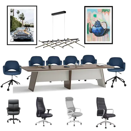 Airvoice boardroom Interior Design Mood Board by Studio7 Stylings on Style Sourcebook