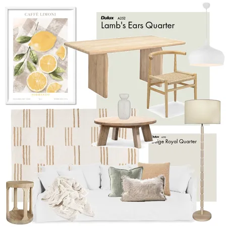 Waratah Living & Dining Option 2 Interior Design Mood Board by kaitbasha on Style Sourcebook