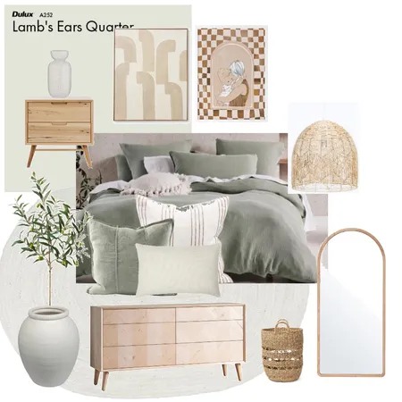 Waratah Bedroom Interior Design Mood Board by kaitbasha on Style Sourcebook