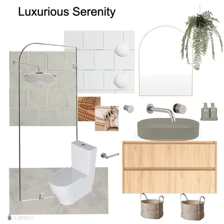 Melanie and Tas Bathroom Interior Design Mood Board by CSInteriors on Style Sourcebook