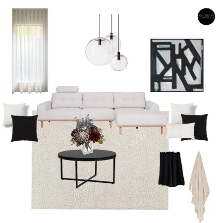 Living Room Interior Design Mood Board by Studio 82 on Style Sourcebook