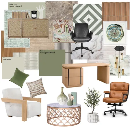 office room Interior Design Mood Board by tugceserfice on Style Sourcebook