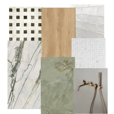 ensuite material board A2 Interior Design Mood Board by studio.twentyfour on Style Sourcebook