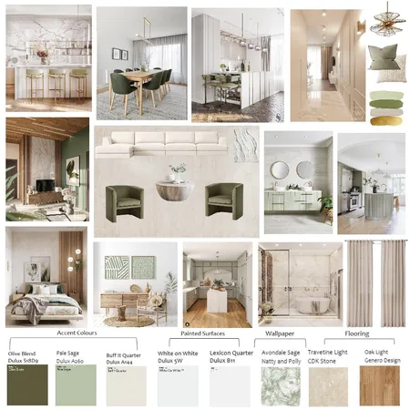 green scheme Interior Design Mood Board by Naturally Sunny on Style Sourcebook