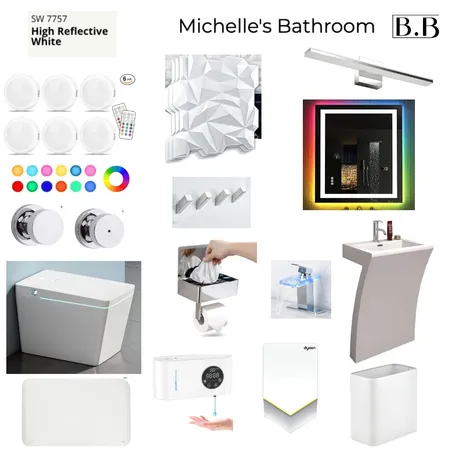 Michelle's Bathroom Interior Design Mood Board by Brigitta_ZHC on Style Sourcebook