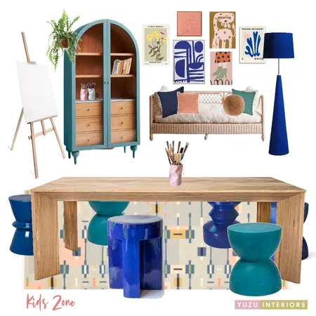 Kids Zone Interior Design Mood Board by Yuzu Interiors on Style Sourcebook