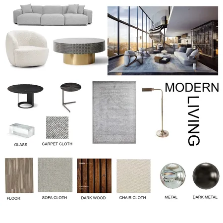 LIVING ROOM Interior Design Mood Board by Acorns on Style Sourcebook