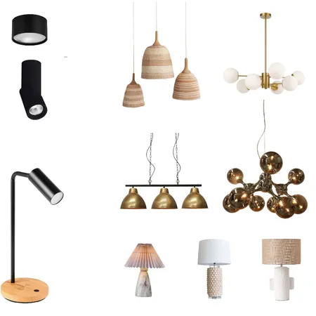 LIGHTING Interior Design Mood Board by Acorns on Style Sourcebook