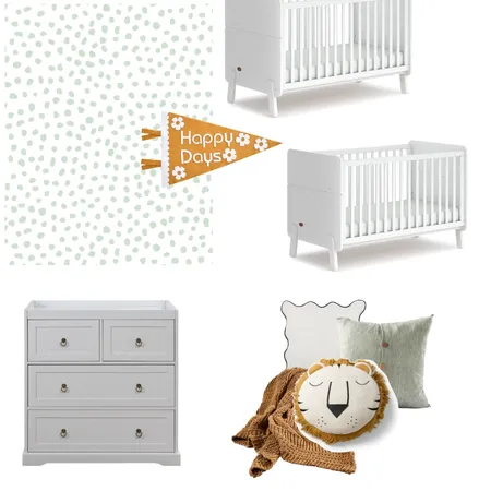 Twins Room Interior Design Mood Board by Emma McEncroe on Style Sourcebook