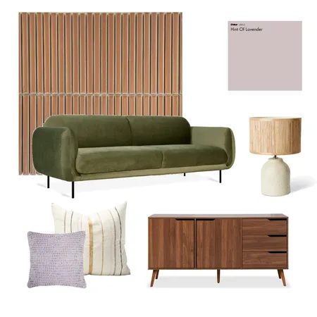 Green purple brown living room Interior Design Mood Board by Stilleben Interior Design on Style Sourcebook