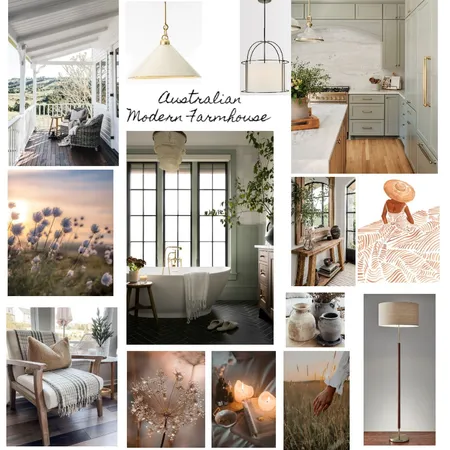 Australian Modern Farmhouse Interior Design Mood Board by Amara_Designs on Style Sourcebook