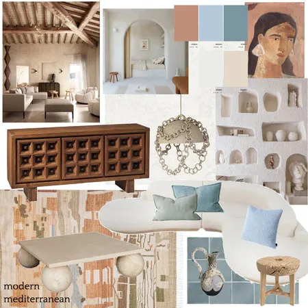 modern mediterranean Interior Design Mood Board by kelseyannlinehan@gmail.com on Style Sourcebook