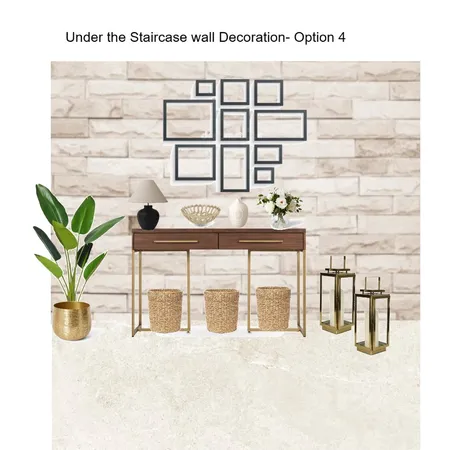 Under the staircase Wall decoration - Option 4 Interior Design Mood Board by Asma Murekatete on Style Sourcebook