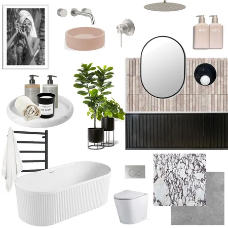 Bathroom Interior Design Mood Board by Nicole Frelingos on Style Sourcebook