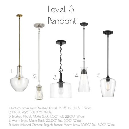 Level 3 Pendant Interior Design Mood Board by jallen on Style Sourcebook