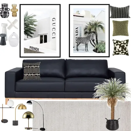 MONOCHROME FASHION Interior Design Mood Board by oz design artarmon on Style Sourcebook