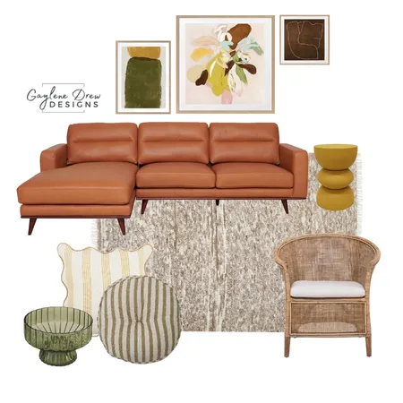 Australian Landscape Living Room Interior Design Mood Board by Gaylene Drew Designs on Style Sourcebook