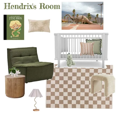Hendrix room Interior Design Mood Board by Andi on Style Sourcebook
