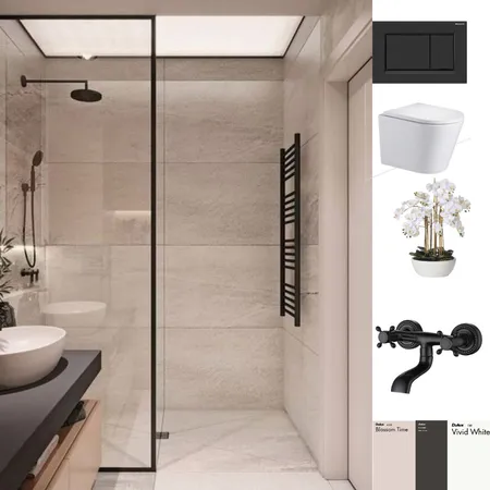 BATHROOM Interior Design Mood Board by AVGERINOU on Style Sourcebook