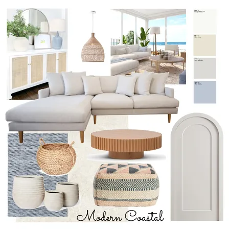 Modern coastal vibes Interior Design Mood Board by apekshanair on Style Sourcebook