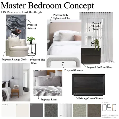 MasterBed revised ConceptB Interior Design Mood Board by Debschmideg on Style Sourcebook