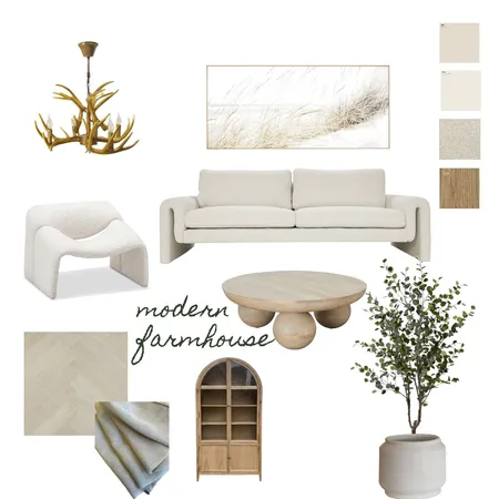 modern farmhouse Interior Design Mood Board by marwak on Style Sourcebook