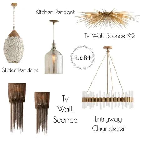 Clubhouse Lighting Package Interior Design Mood Board by Loft&Blush on Style Sourcebook