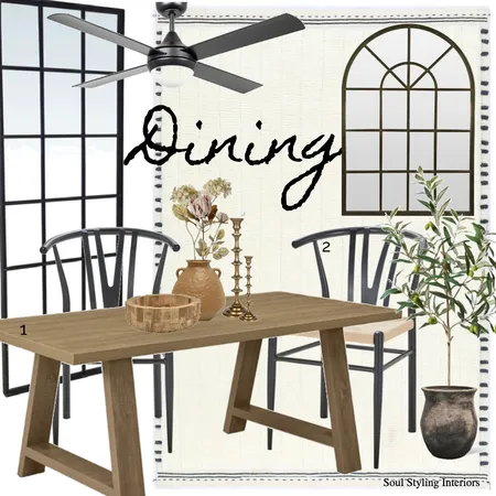 farmhouse dining Interior Design Mood Board by KG on Style Sourcebook