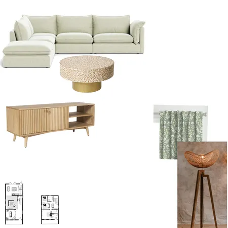 Sample Board_ Modulo 9_ Interior Design Mood Board by manu' on Style Sourcebook