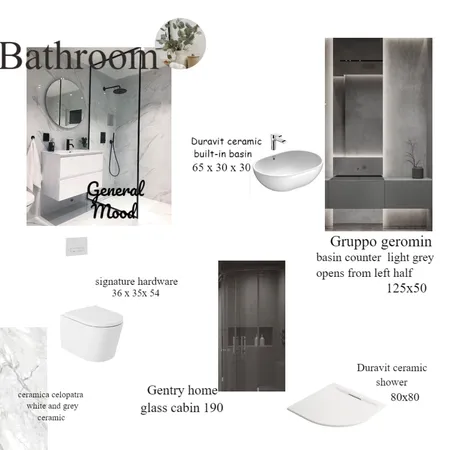 main toilet Interior Design Mood Board by aliaa on Style Sourcebook