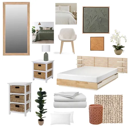 84a Bedroom actual furniture Interior Design Mood Board by brigid on Style Sourcebook