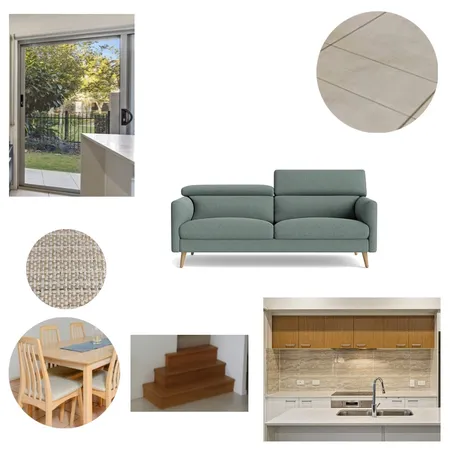 Living/Dining - Green Interior Design Mood Board by BigRed1 on Style Sourcebook