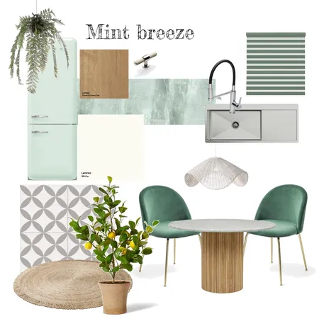 Mint breeze kitchen Interior Design Mood Board by MiraKab on Style Sourcebook